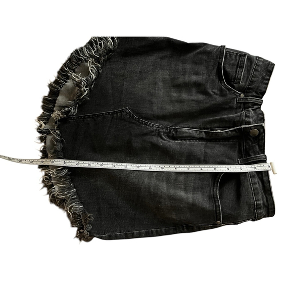 Listicle Denim Skirt, Women’s SZ: S, Black - Picture 7 of 9